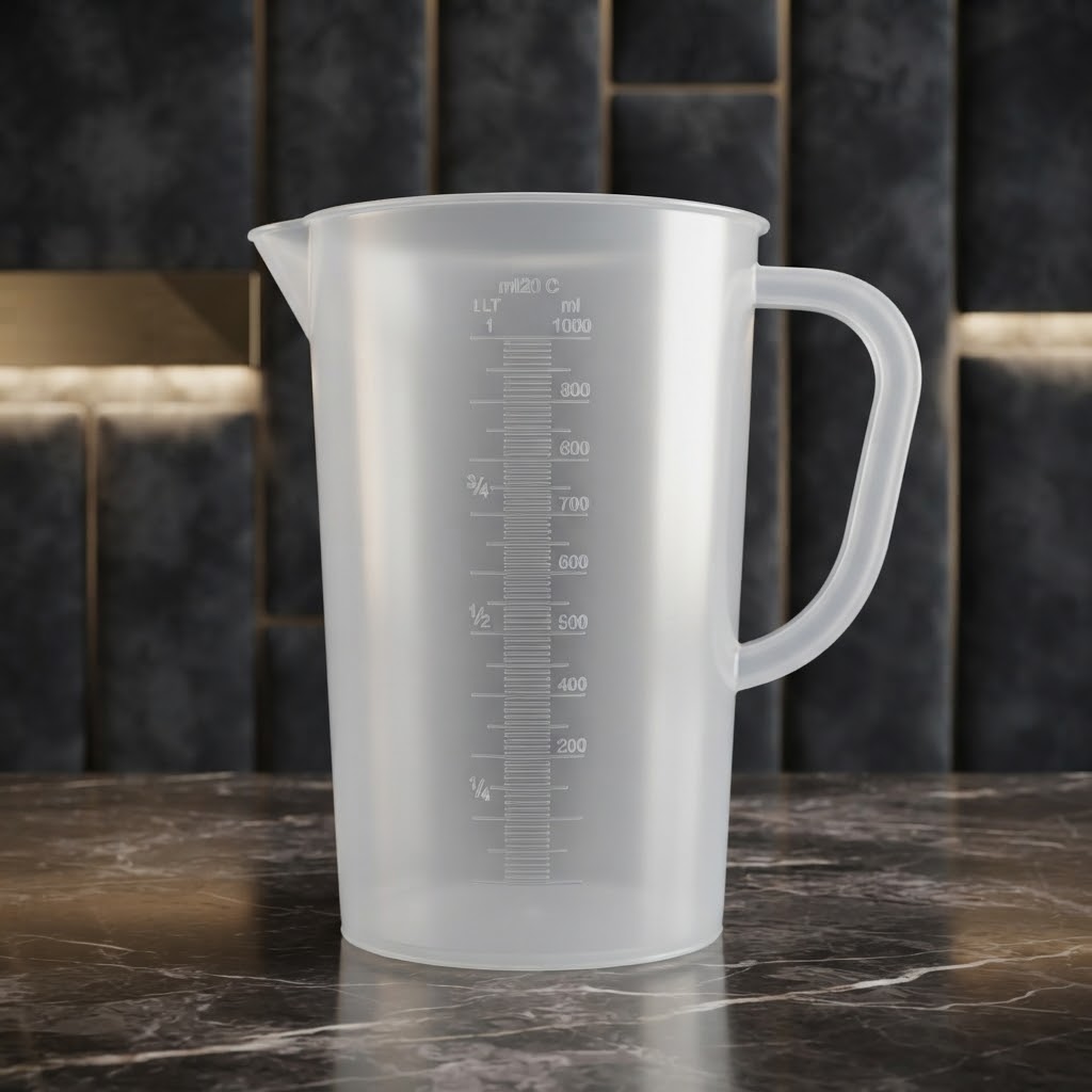 Plastic Measuring Jug 1000ML 1 Liter For Easy Measurement