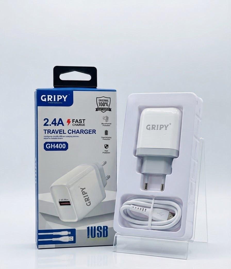 Gripy 2.4A Android Fast Charger GH400 view 3