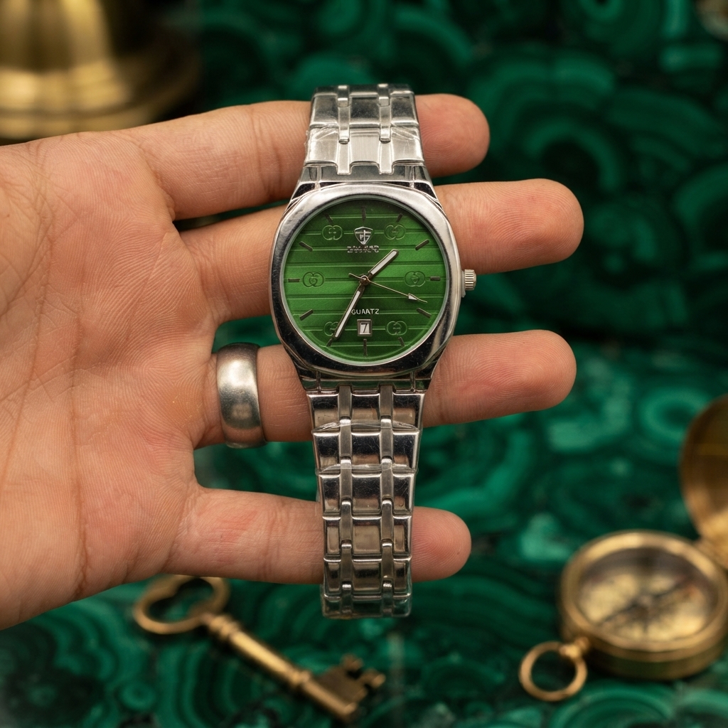 Men’s Stainless Steel Quartz Watch Elegant Durable Timepiece With Stainless Steel Strap And Detailed Dial For Daily And Formal Wear view 2