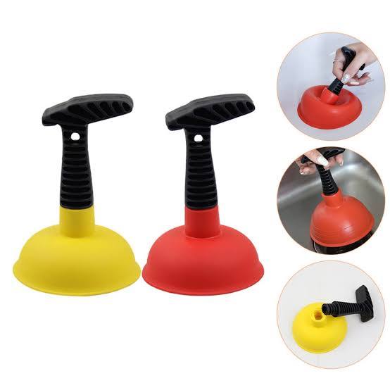 Mosi Basin Plunger – Manual Drain Unclogging Tool (Random Color) view 2