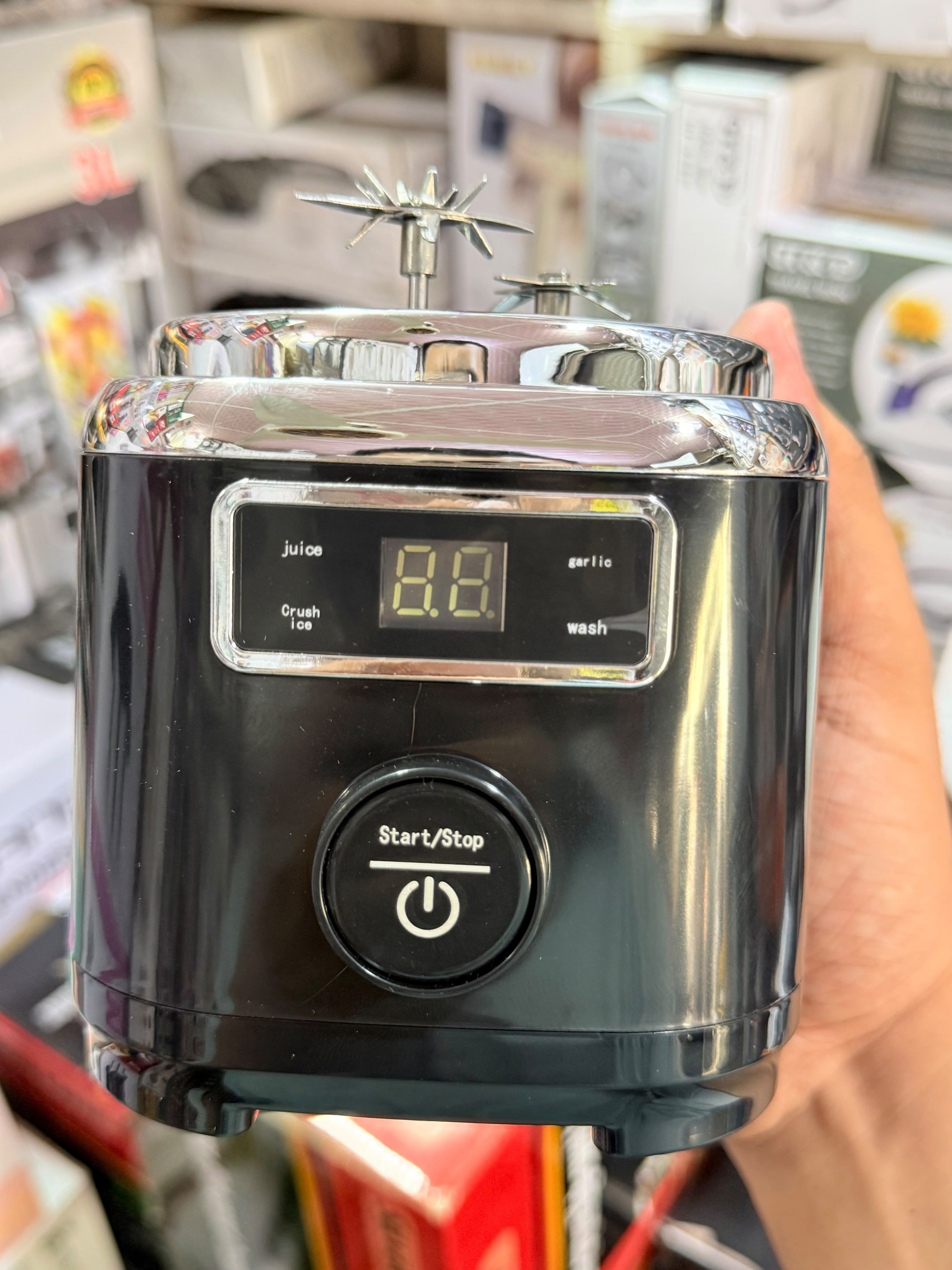 Portable Rechargeable 3-Blade Juicer Blender 1000ml (HP-199/HP-106) view 4