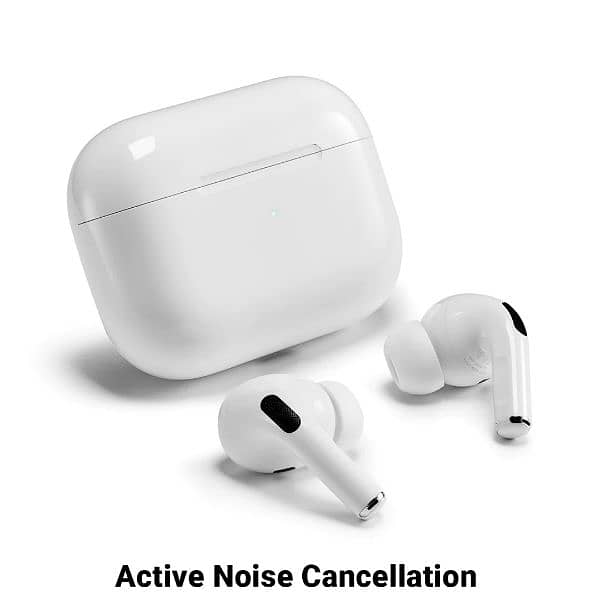 Master Quality AirPods Pro 2 White Active Noise Cancellation (Titanium Master Quality) view 3