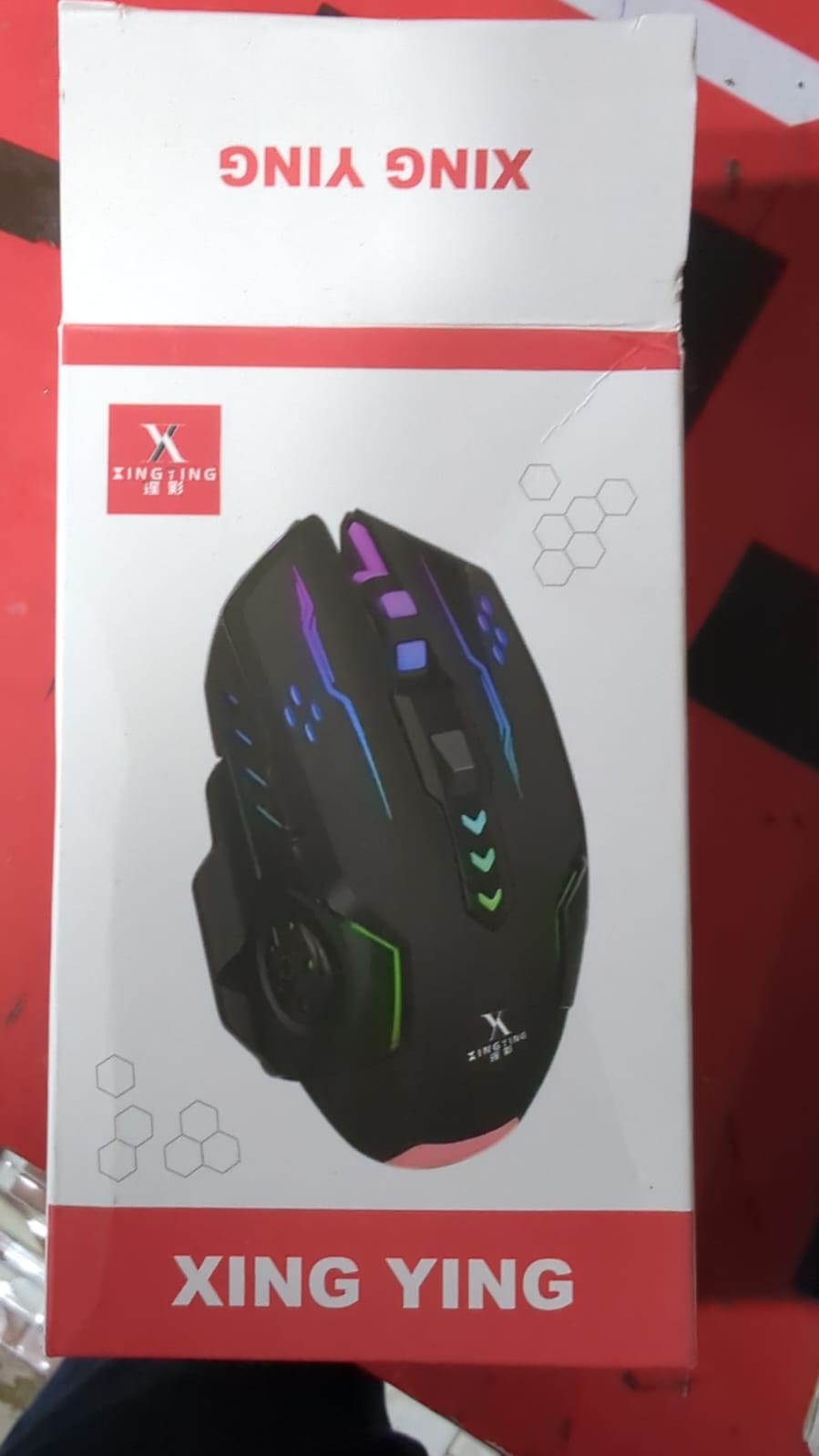 XING YING Gaming RGB Mouse | RGB LED Backlit Wired Gaming Mouse | Ergonomic Computer Mouse for PC and Laptop view 2