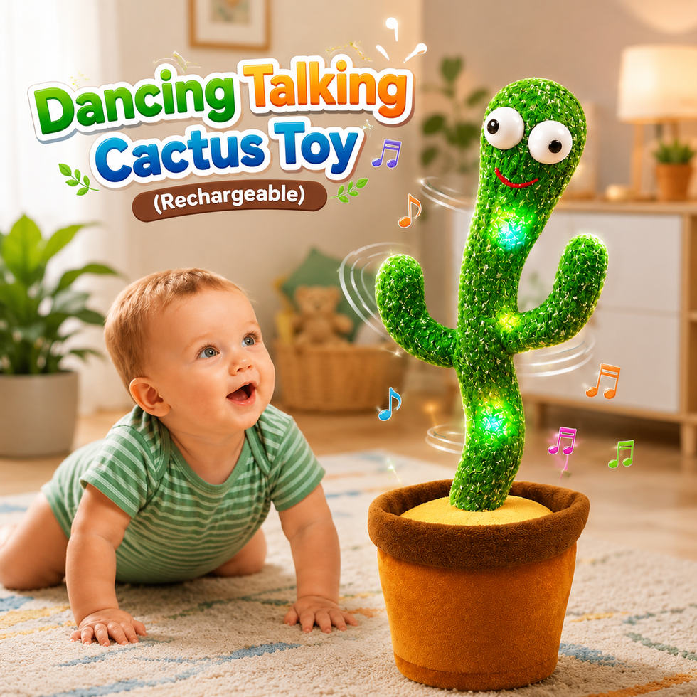 Dancing Talking Cactus Toy - Buy Online in Pakistan at Zenbu Store