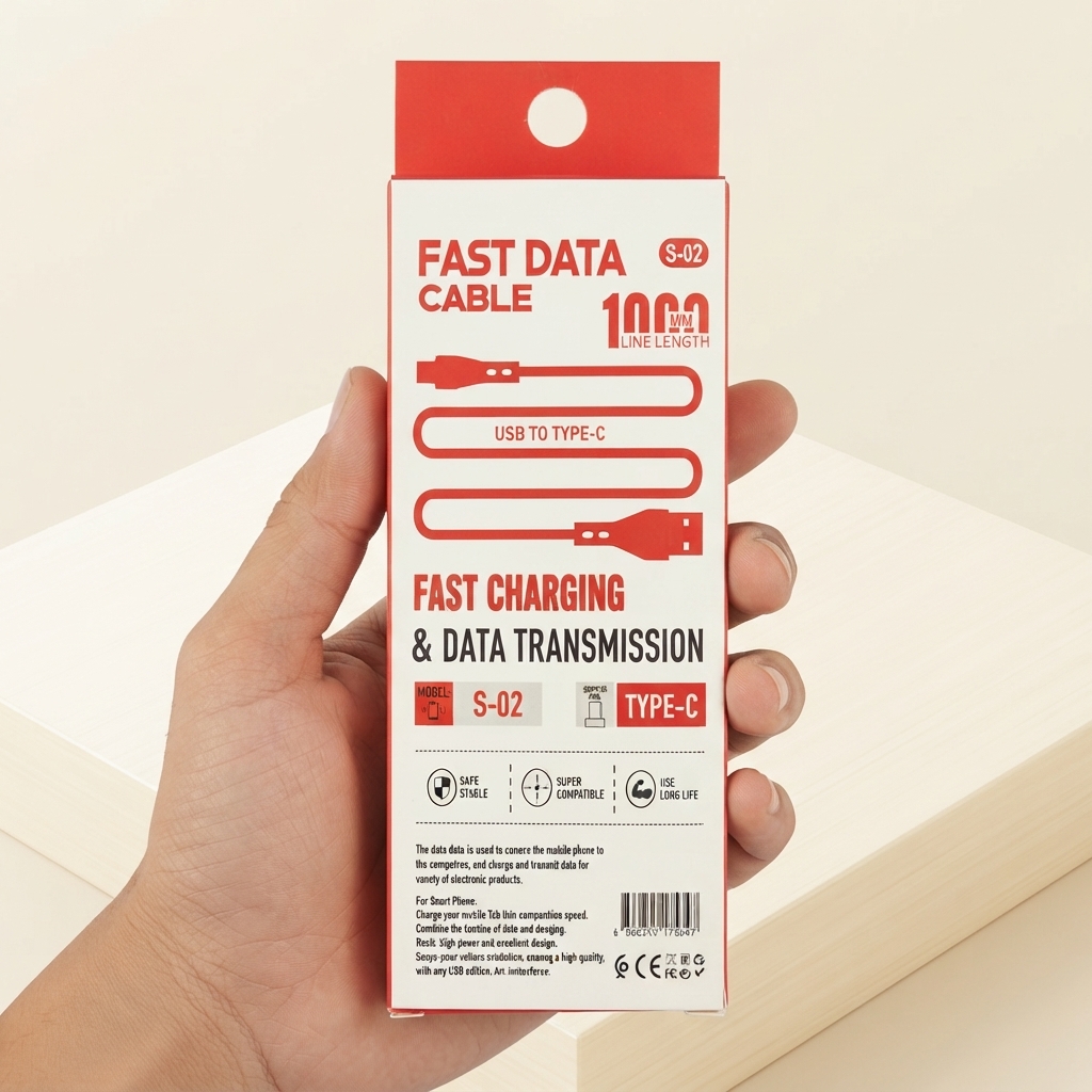 Fast Charging & Data Transmission Cable (1000mm – Type-C / Micro USB) view 2