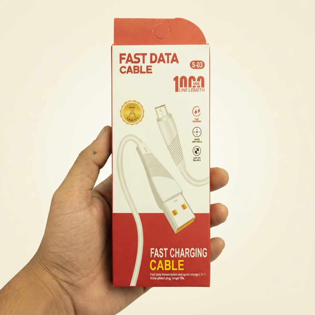 Fast Charging & Data Transmission Cable (1000mm – Type-C / Micro USB)