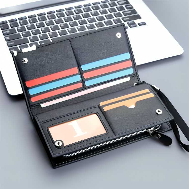 Baellerry Long Wallet For Men And Women - Buy Online in Pakistan at Zenbu Store (Image 7)
