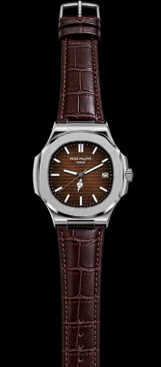 Patek Philippe Inspired Leather Strap Watch - Timepiece Accessory Designed For Wrist Timekeeping And Daily Fashion Routine view 4