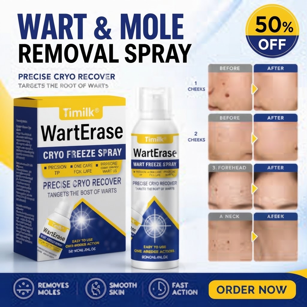 WartErase Cryo Freeze Spray – Rapid At-Home Wart Removal Treatment