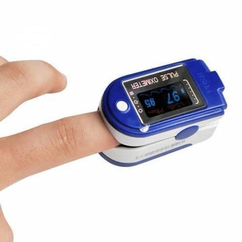Fingertip Pulse Oximeter – Blood Oxygen Saturation & Heart Rate Monitor view 2