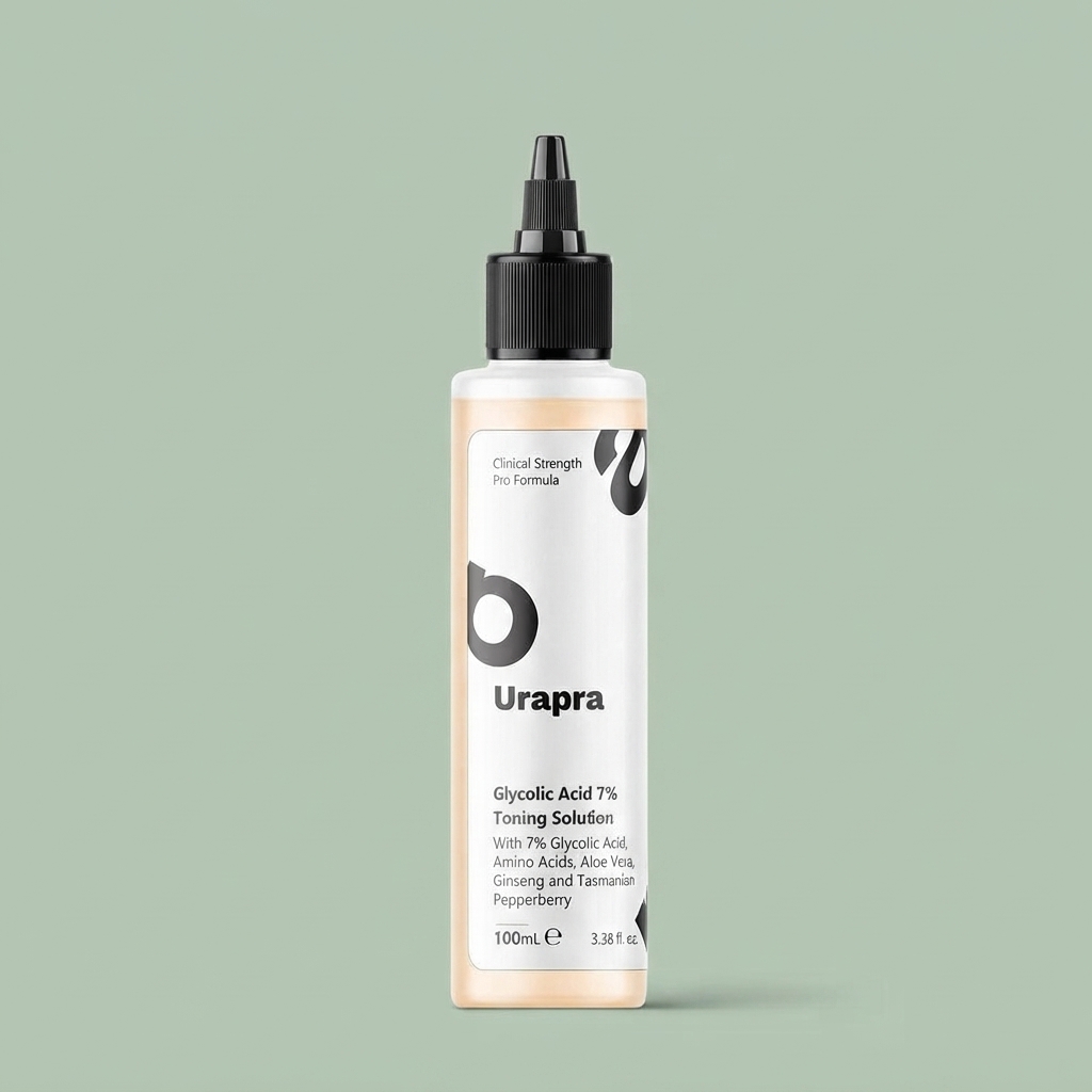 Urapra Glycolic Acid 7% Toning Solution - Skincare Accessory Designed For Skin Exfoliation And Daily Facial Care Routine - 100ml view 2