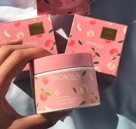 Bioaqua Whitening Face & Body Scrub Peach Gel - 140g view 4