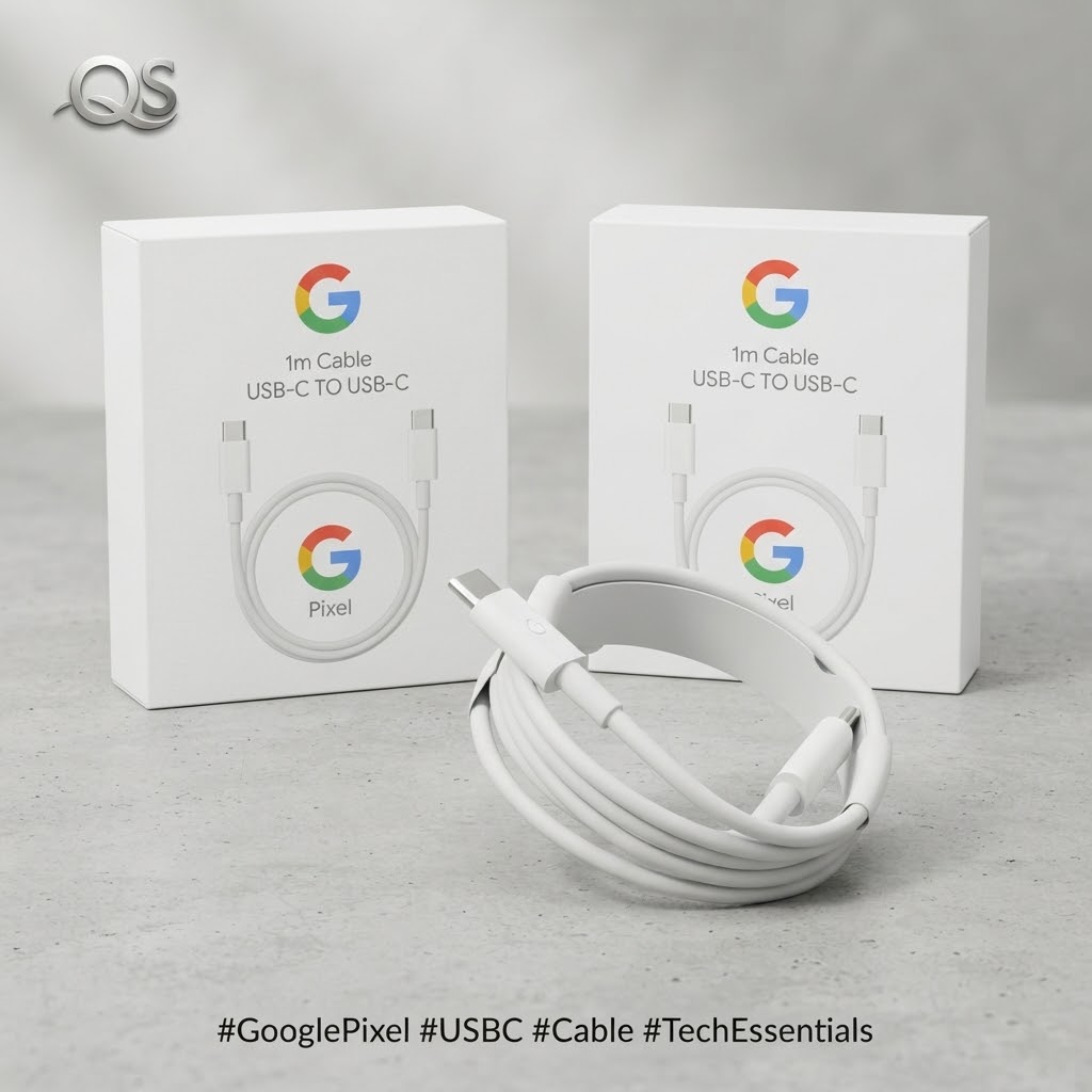 Google 30W USB-C to USB-C Cable – Fast Charging & Data Sync Cord