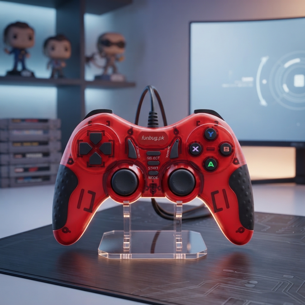 Pro-Level Wireless Gaming Controller – Dual Analog Joystick, Turbo Mode & Ergonomic Grip view 4