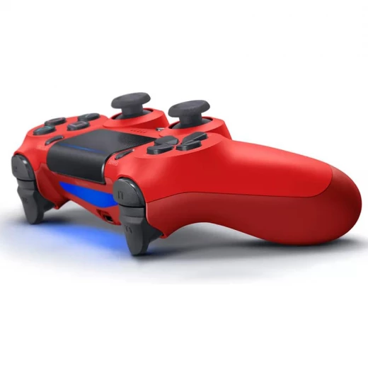 PS4 Wireless Controller Gamepad Doubleshock - Gaming Accessory Designed For Wireless Control And Daily Entertainment Routine - Red view 3