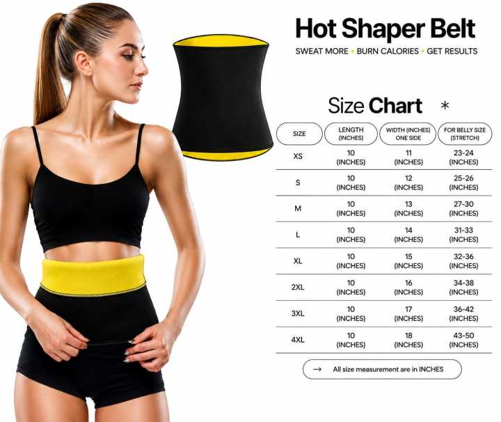 Hot Shaper Slimming Belt - Waist Trimmer & Tummy Shaper view 3