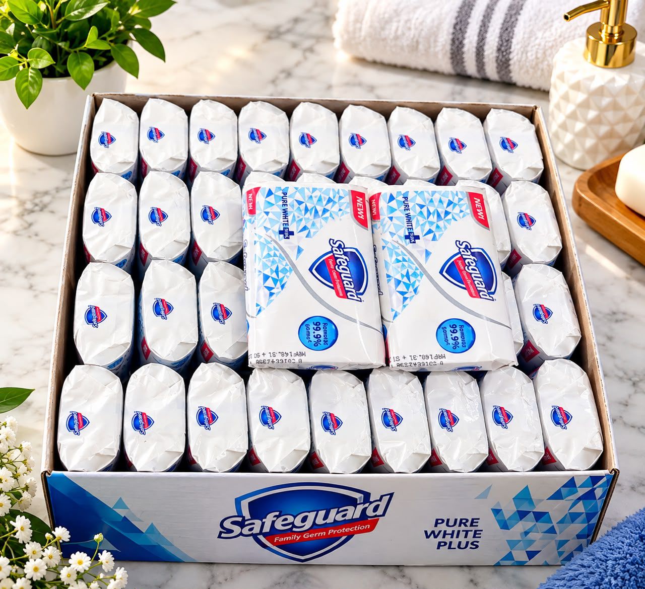 Safeguard Pure White Soap 125g Soap Bars For Everyday thumbnail 4