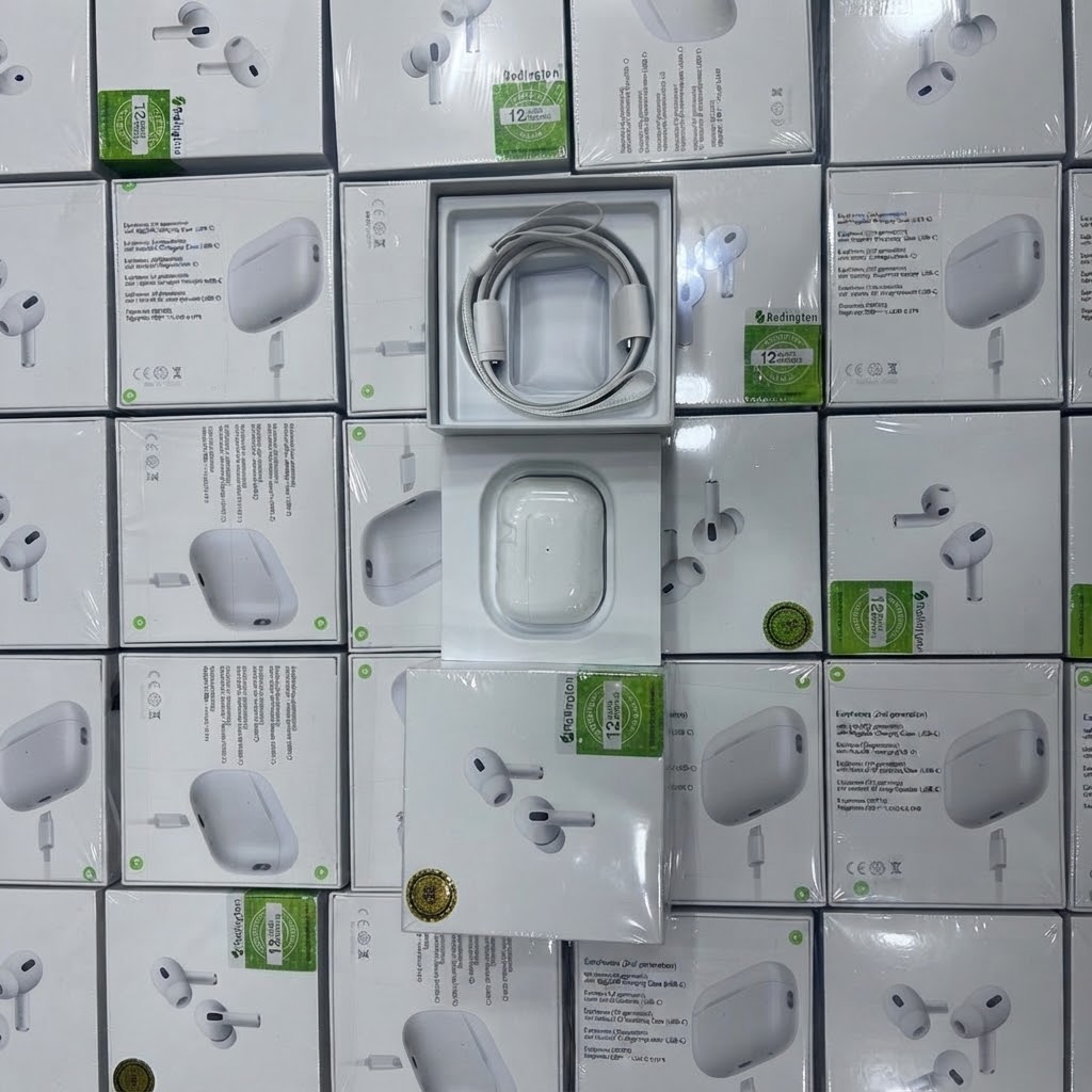 Pro 2 White Wireless Earbuds – Active Noise Cancelling In-Ear Headphones view 3