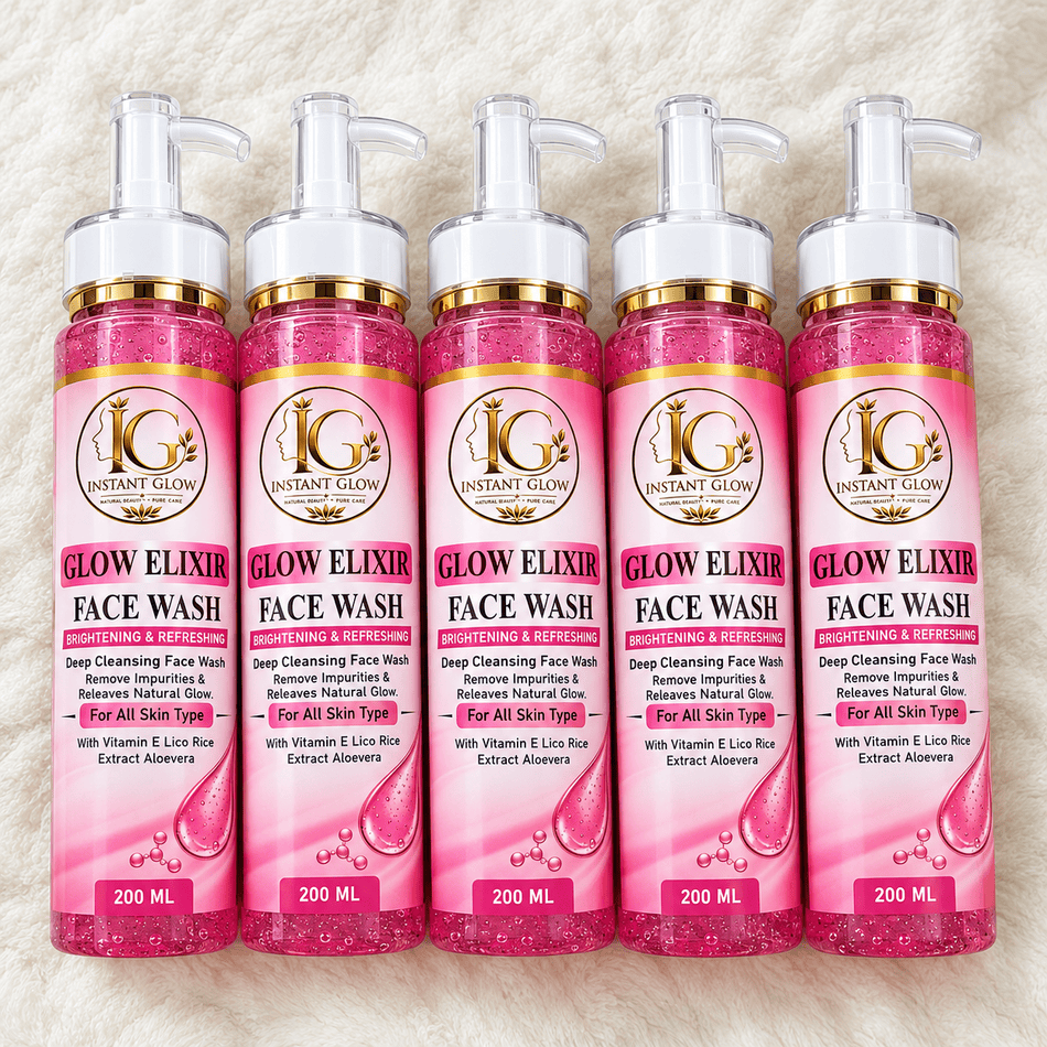 Glow Elixir Brightening & Deep Cleaning Face wash Natural Glow with Instant Glow 200ml thumbnail 3
