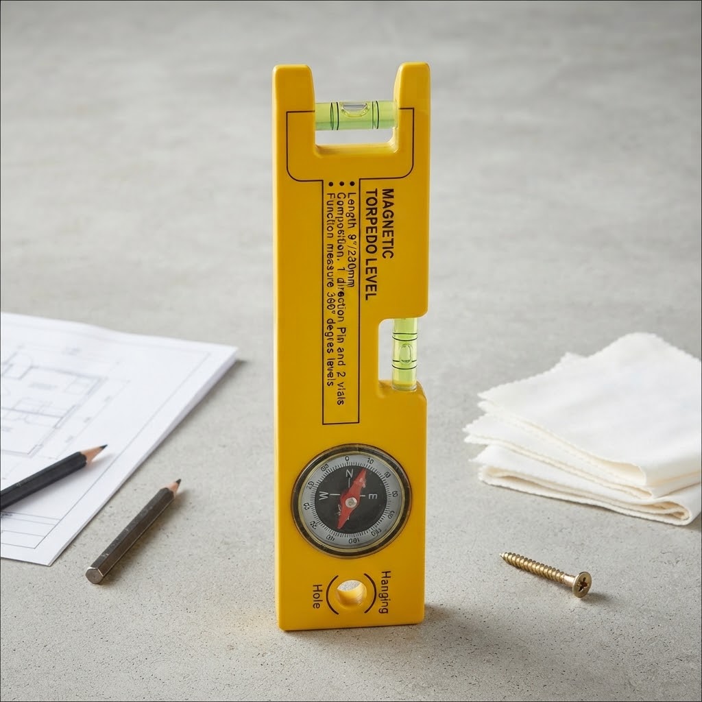 Magnetic Torpedo Level 8 inch / 200mm view 2