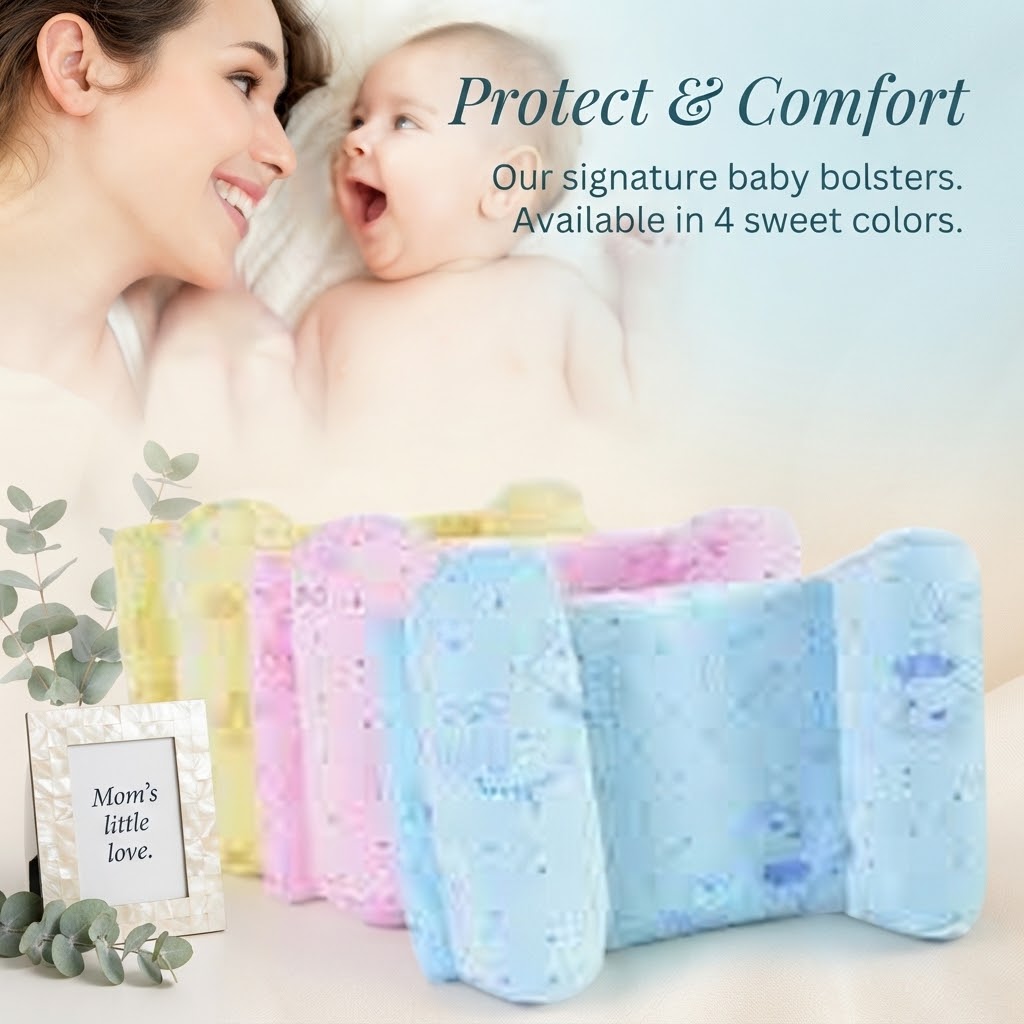 Infant Pillow | Newborn Baby Head Shaping Anti-Rollover Pillow (Random Design) view 2