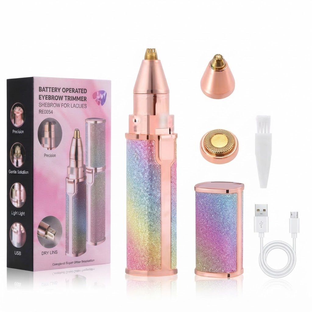 Portable Facial Hair Remover - Glitter Design view 2