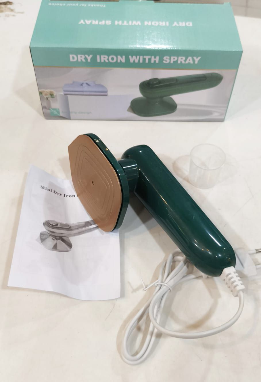 Mini Electric Portable Iron – Wet & Dry Travel Garment Steamer view 3
