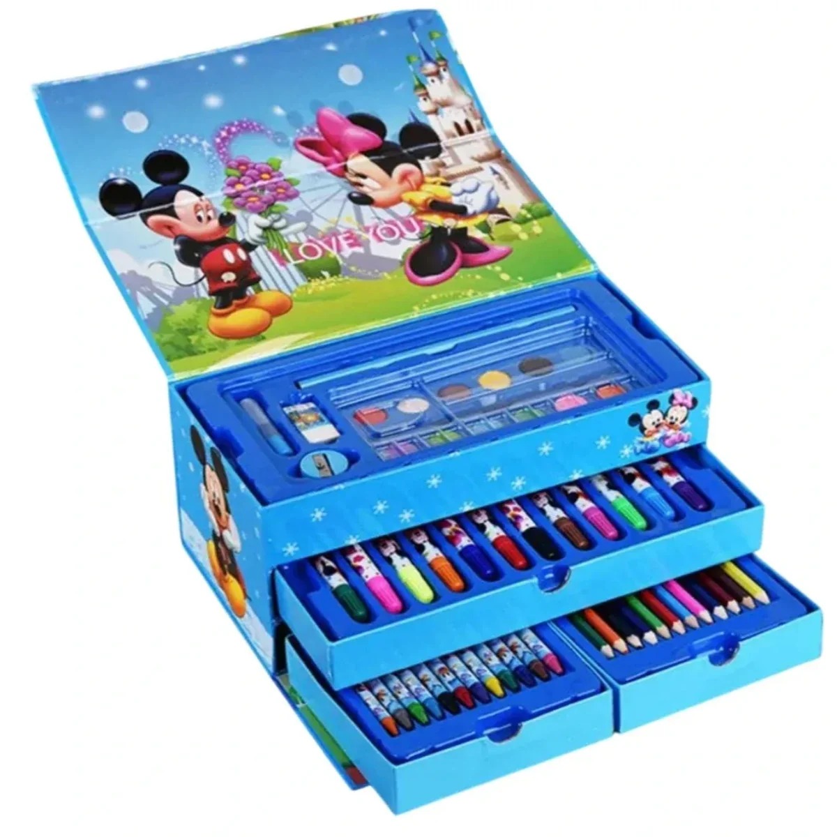 54 Pcs Color Kit - Art Accessory Designed For Creative Drawing And Daily Craft Routine (Random Colour) thumbnail 3