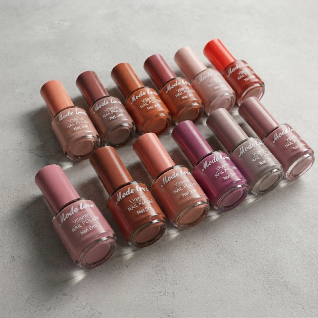 Pack of 6 - High Pigmented Big Size Nail Polish Set – Vibrant Long-Lasting Colours (Mix Shades) thumbnail 5