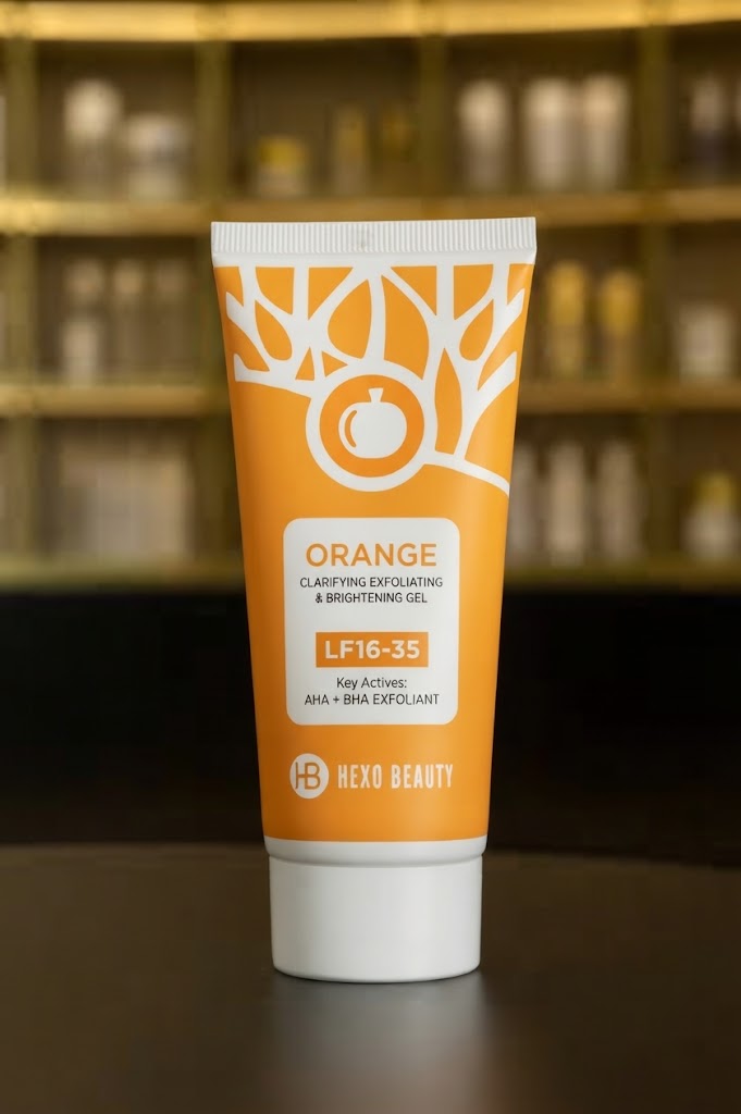 Orange Enzymes Exfoliating Brightening Gel (100ml) – Gentle Facial Peeling & Glow Treatment thumbnail 2