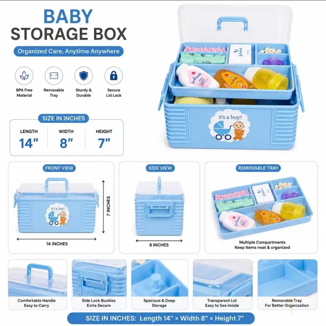Portable Baby Care Storage Box - Buy Online in Pakistan at Zenbu Store