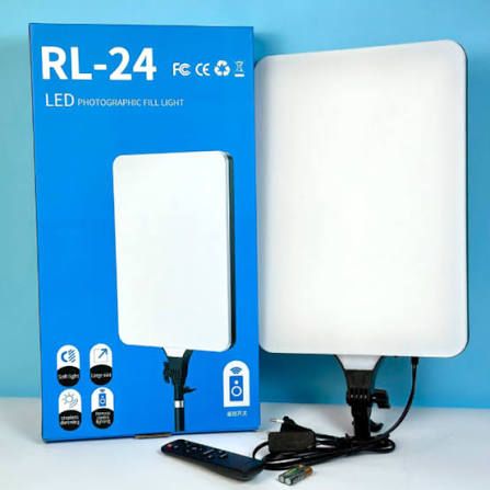RL-24 LED Photographic Fill Light - Electronics Accessory Designed For Lighting Application (24 inch) - Stand Not Included thumbnail 2