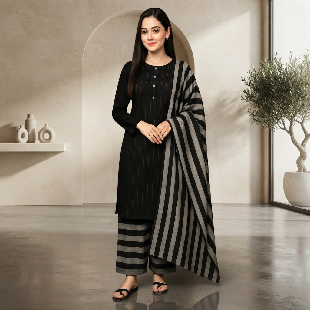 Unstitched Sussi Marina 3-Piece Suit - Buy Online in Pakistan at Zenbu Store
