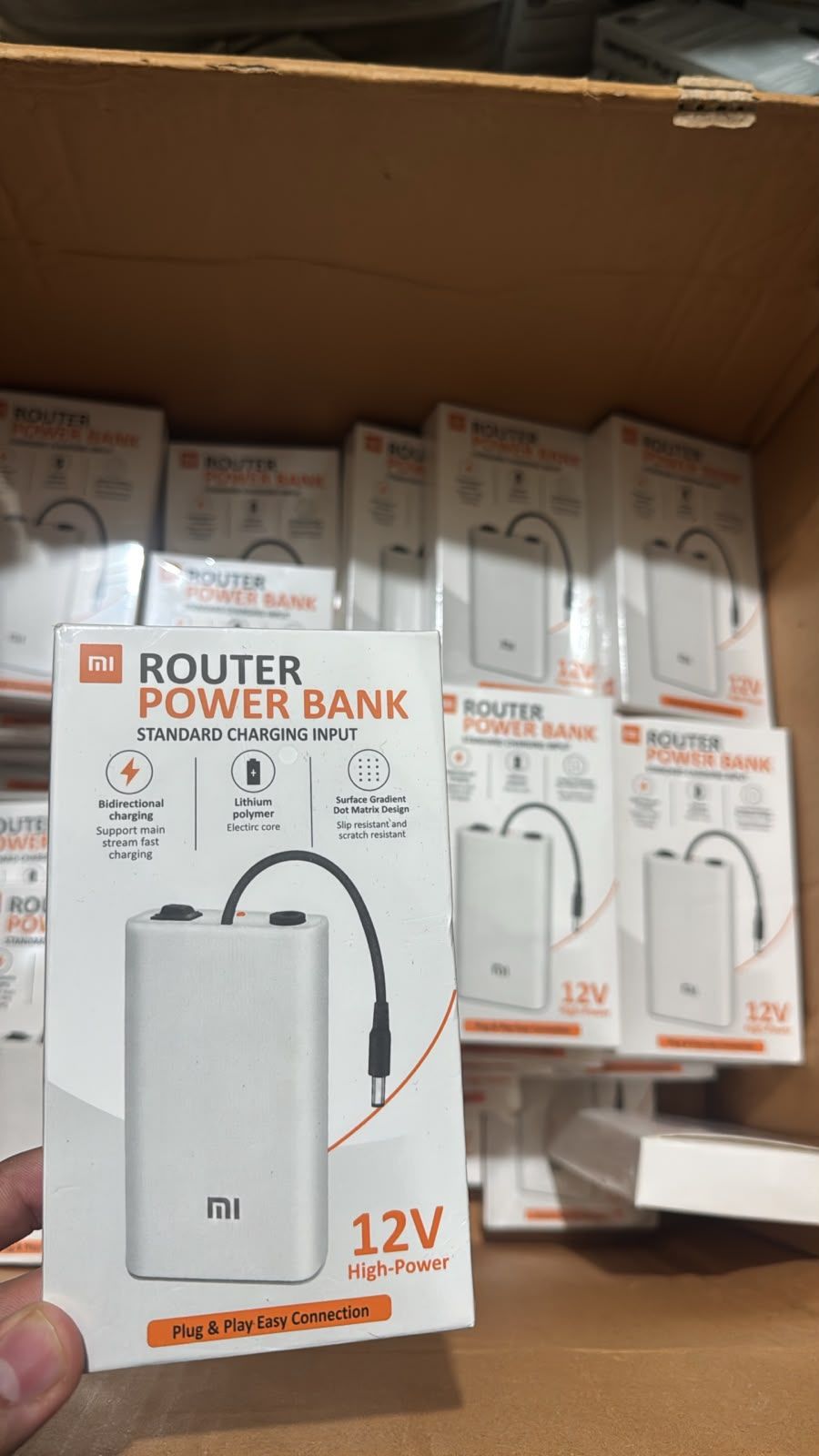 Router Power Bank 12V Premium Quality Uninterrupted Mini UPS for Wi-Fi Modems & Routers Capacity (Advertised): 20000mAh thumbnail 4