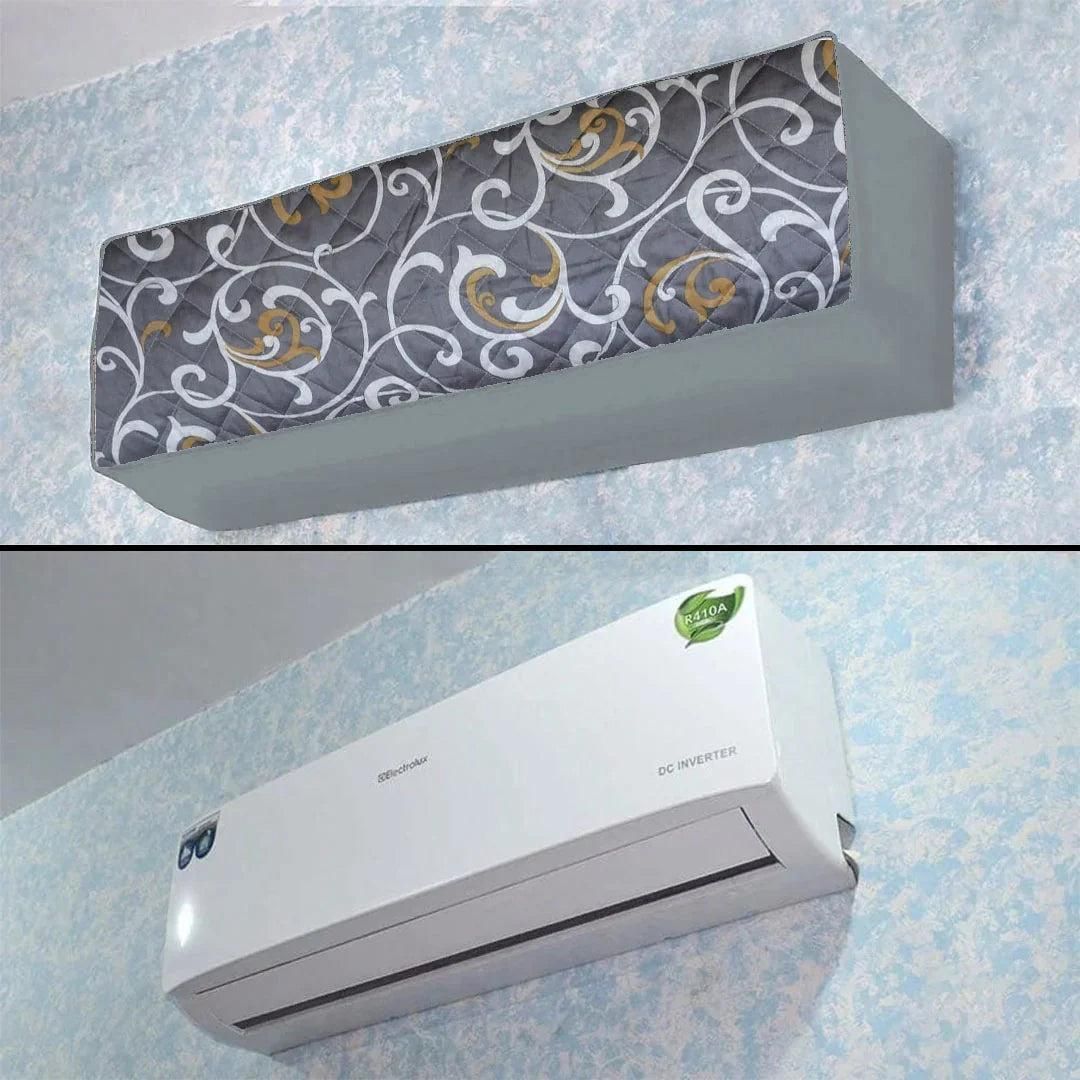 Premium Quilted AC Cover - Indoor + Outdoor Unit Protection - Random Design thumbnail 4