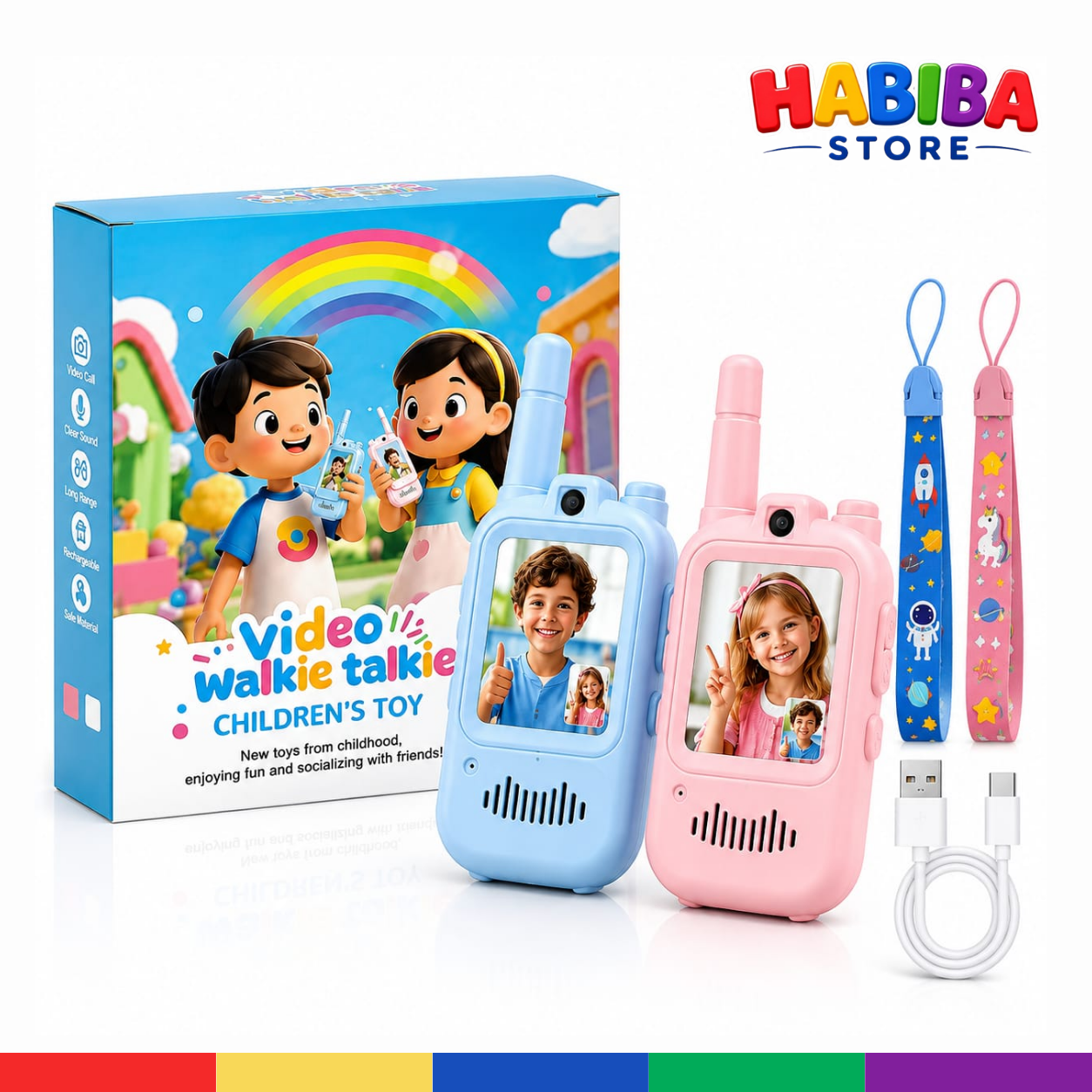 Kids Video Walkie Talkie Toy - Buy Online in Pakistan at Zenbu Store