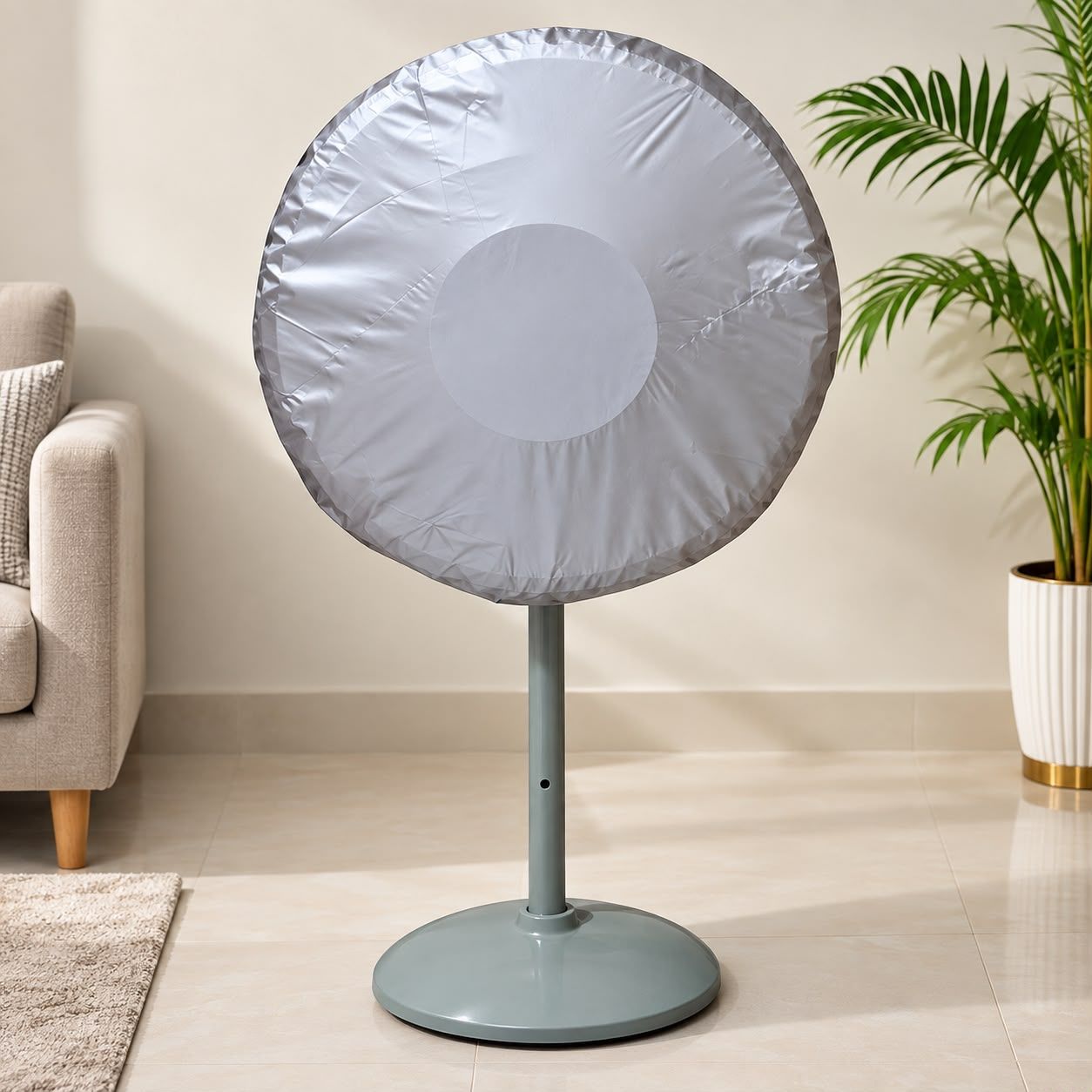 Waterproof & Dustproof Pedestal Fan Cover - Universal Size