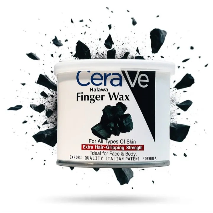 1 Piece CeraVe Halawa Finger Wax | Formulated With Nourishing Ingredients | Ideal for Face & Body 170g