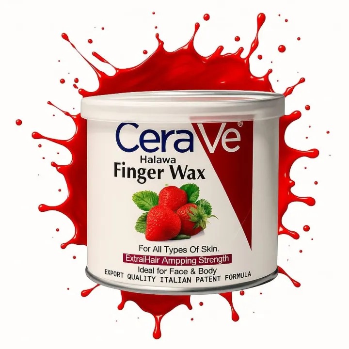 1 Piece CeraVe Halawa Finger Wax | Formulated With Nourishing Ingredients | Ideal for Face &amp; Body 170g thumbnail 3