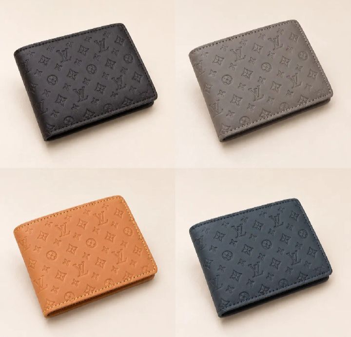 Premium LV style Leather Wallet (Without Box) thumbnail 3