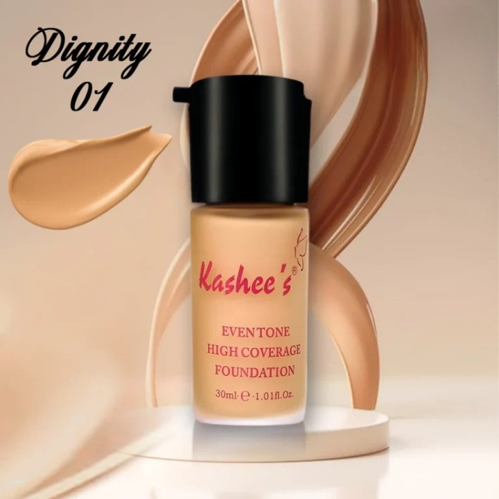 Kashees EvenTone 24 Hours Full Coverage Foundation Acne Coverage for All Skin Types thumbnail 2