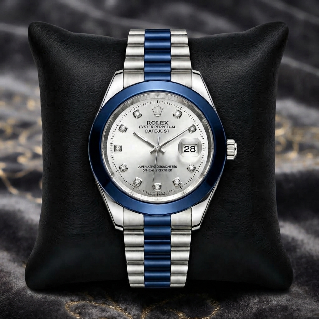 Rolex Datejust Luxury Wristwatch - Fashion Accessory Designed For Timekeeping And Daily Styling Routine - With Box thumbnail 3