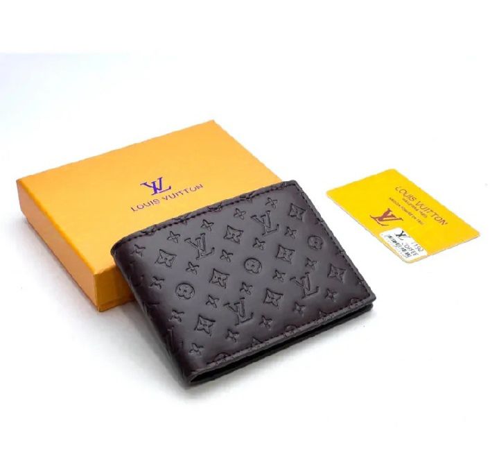 Premium LV style Leather Wallet (Without Box) thumbnail 2