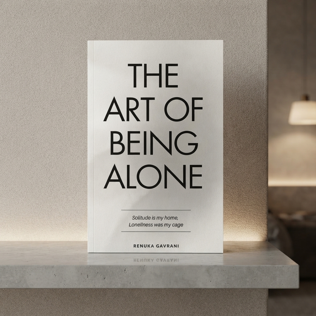 The Art Of Being Alone By Renuka Gavrani | Insightful Guide To Solitude & Self‑Discovery - Buy Online in Pakistan at Zenbu Store
