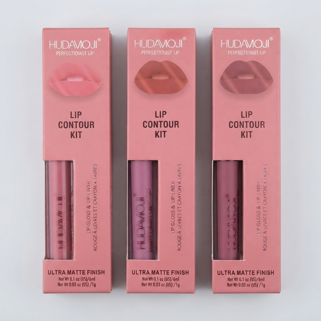 Hudamoji Perfectionist Lip Contour Kit - Beauty Accessory Designed For Lip Care And Daily Makeup Routine thumbnail 2