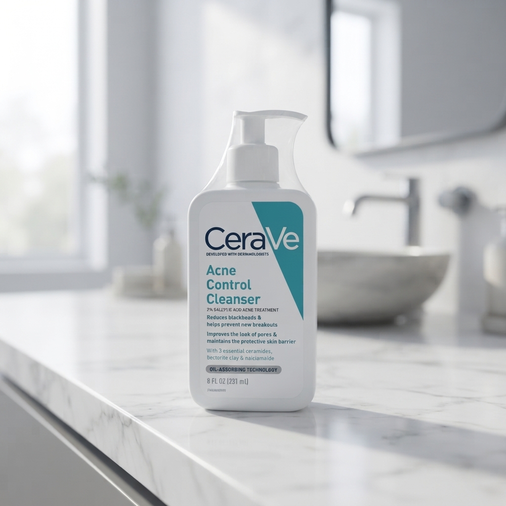CeraVe Acne Control Cleanser that Reduce Black Head - 237Ml