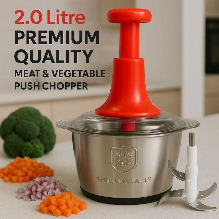 FALARI Multi-function Hand-pushing Vegetable Grater/Chopper - 2L thumbnail 2