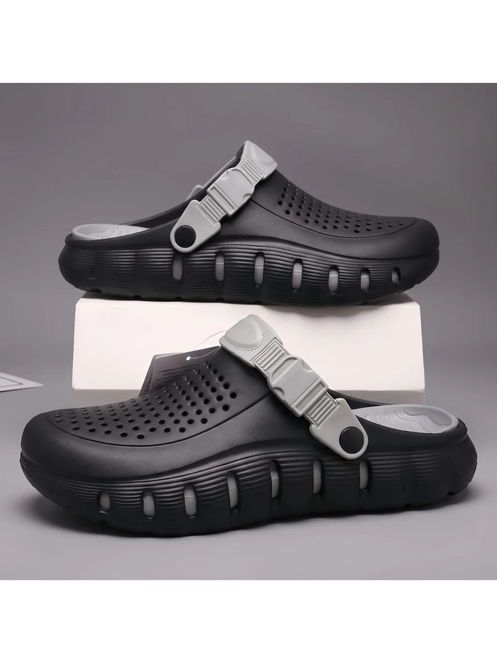 Men's Comfortable EVA Outdoor Clogs - Anti-Slip Beach And Garden Slippers - Footwear Accessory Designed For Outdoor Walking And Daily Routine thumbnail 5