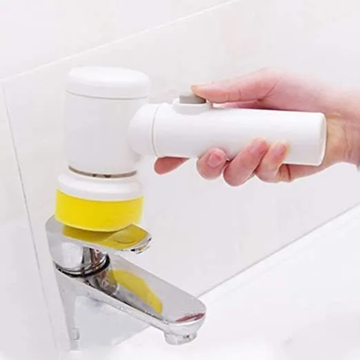 5-In-1 Handheld Electric Cleaning Brush - Household Accessory Designed For Surface Cleaning And Daily Maintenance Routine thumbnail 3