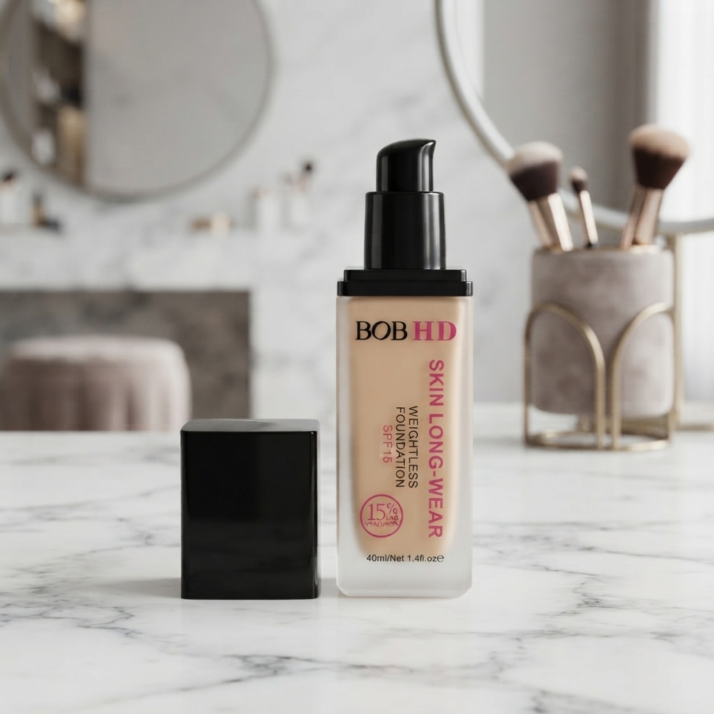 Bob Creamy high Coverage Foundation | Shine and Moisturize | Best Quality Foundation 40ml
